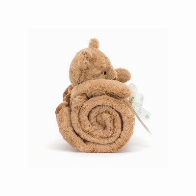 Jellycat Bartholomew Bear Blankets Australia | 643910UDZ